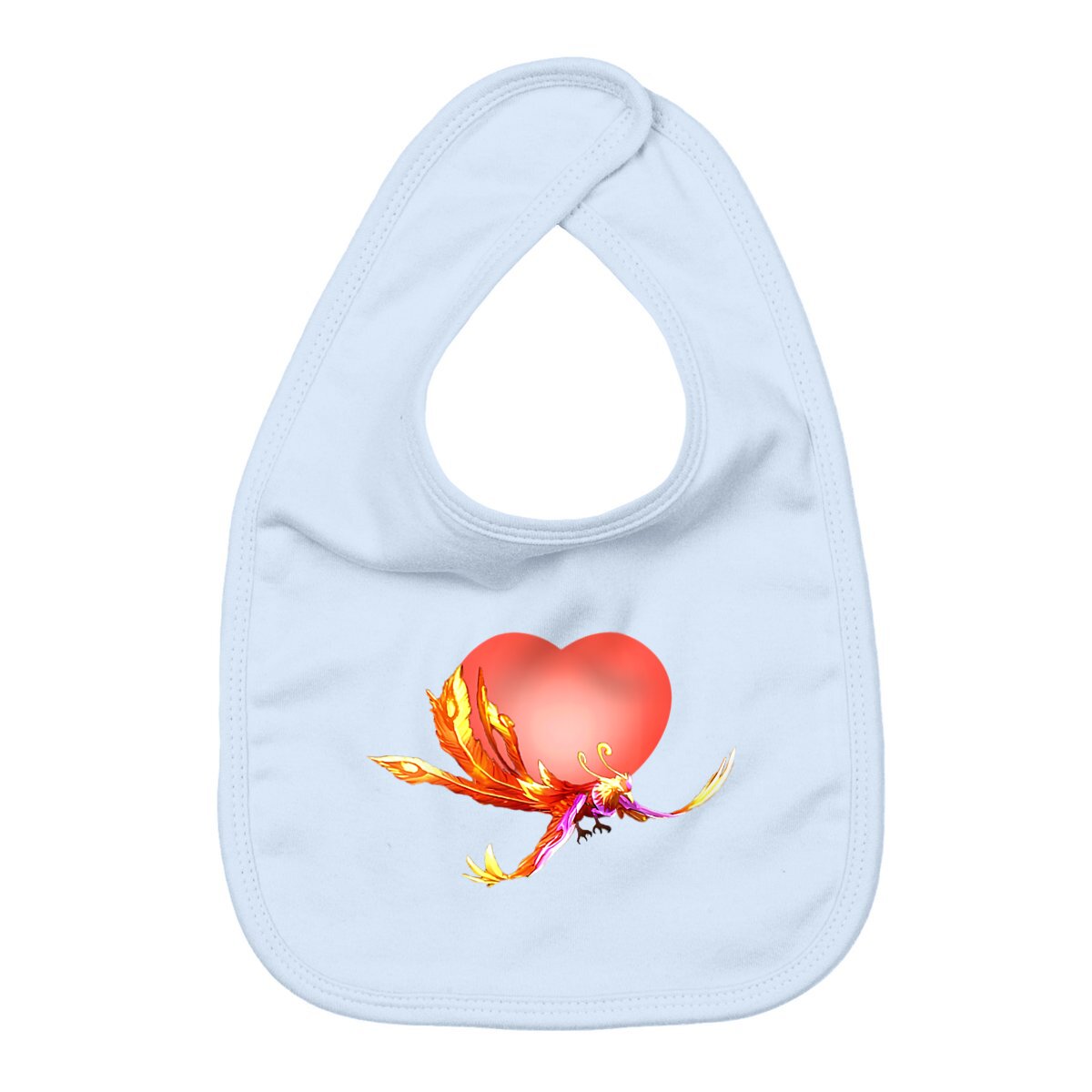 Fearless Phoenix Baby Bib