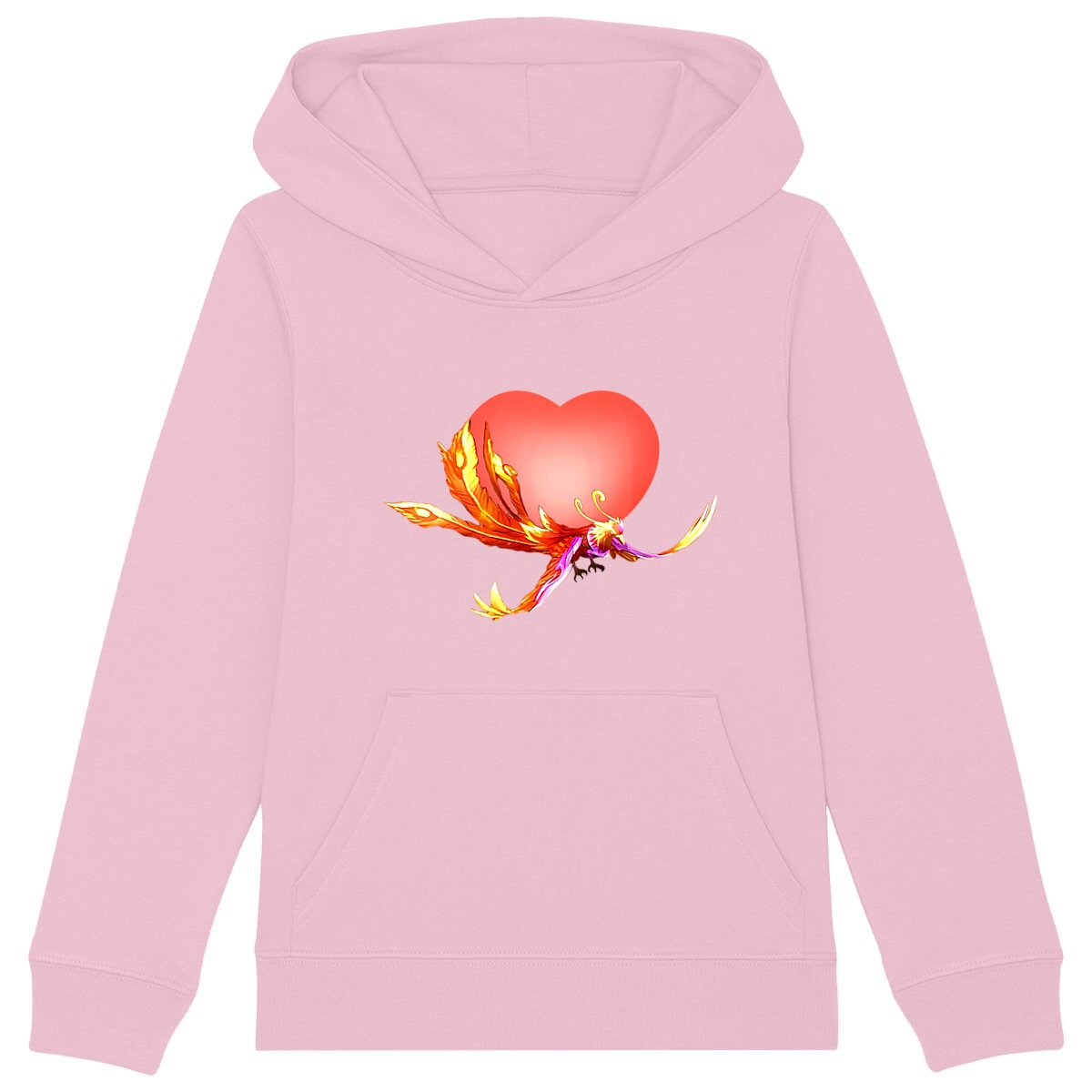 Fearless Phoenix Kid's Heavy Hoodie