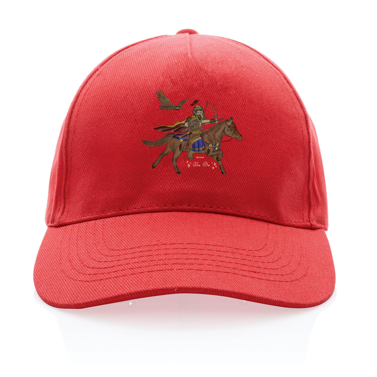 Artistic Chinggis Khaan Baseball Cap