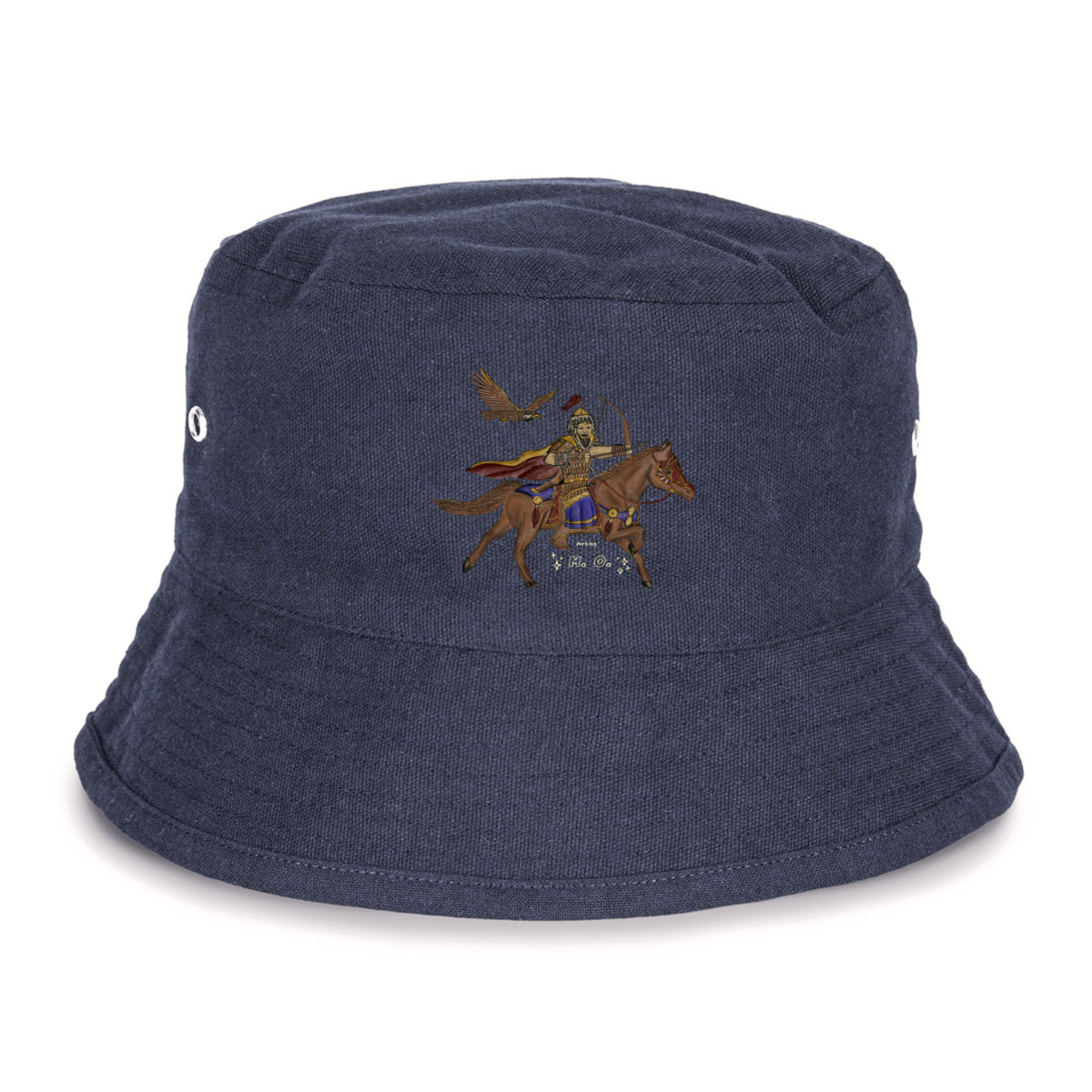 Artistic Chinggis Khaan Bucket Fishing Hat