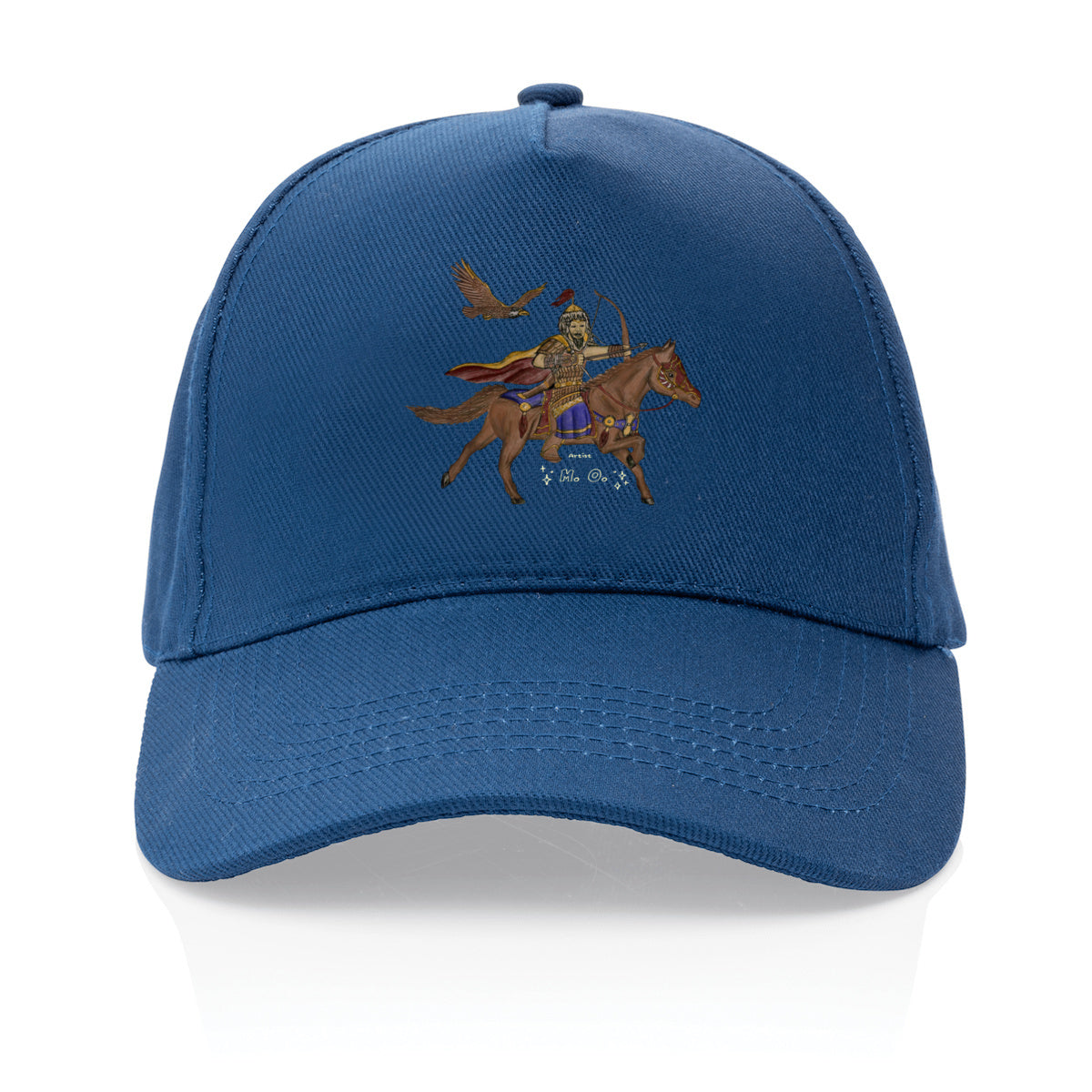 Artistic Chinggis Khaan Baseball Cap