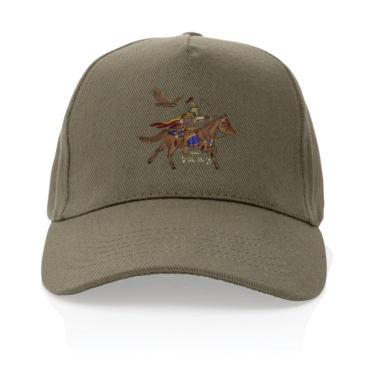 Artistic Chinggis Khaan Baseball Cap