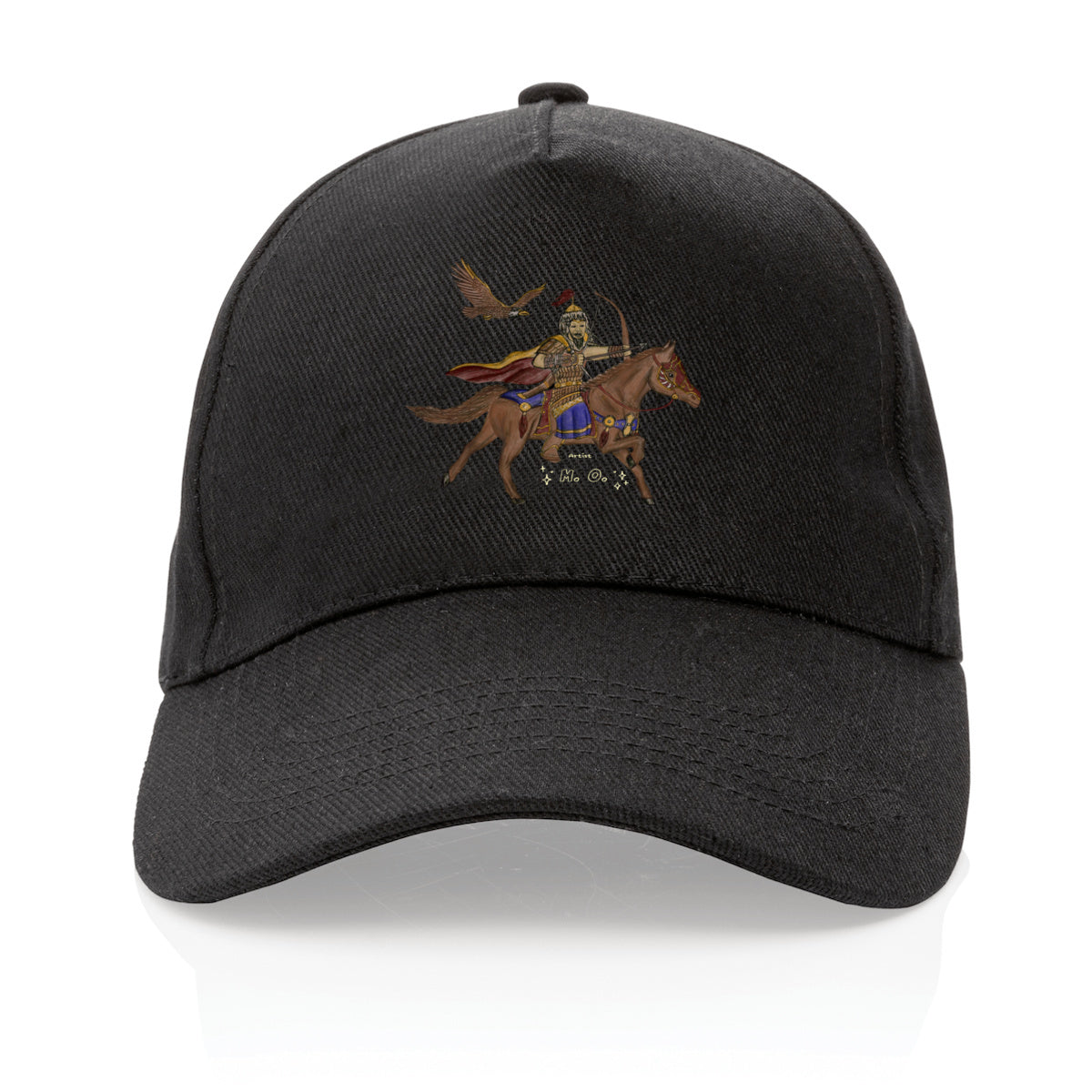 Artistic Chinggis Khaan Baseball Cap