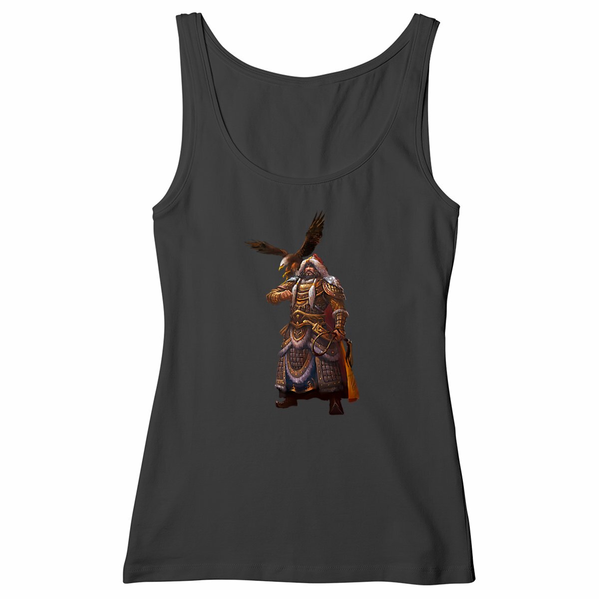 Gaming Addicts With Genghis Slim Fit Tank Top