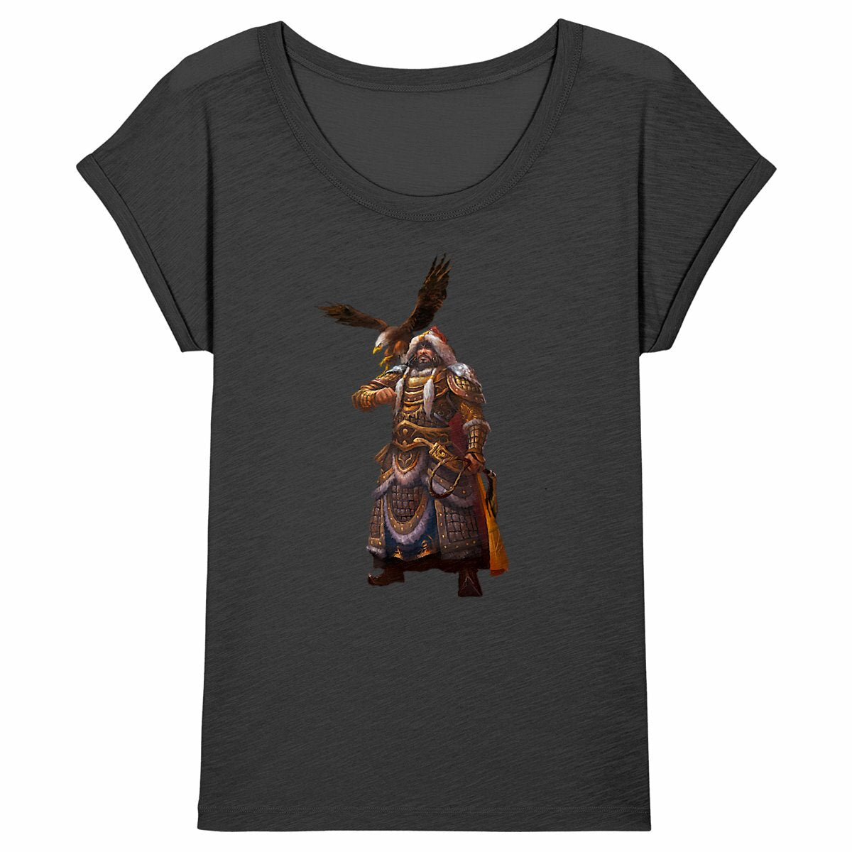 Gaming Addicts With Genghis Half-Sleeve T-Shirt