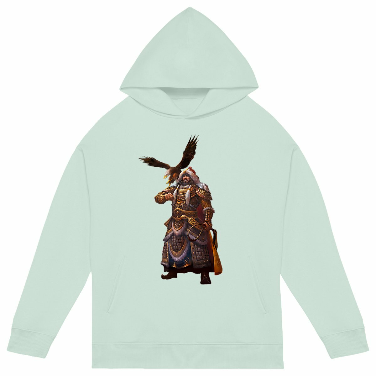 Gaming Addicts With Genghis Extra Baggy Hoodie