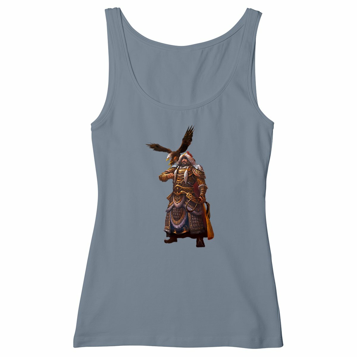 Gaming Addicts With Genghis Slim Fit Tank Top