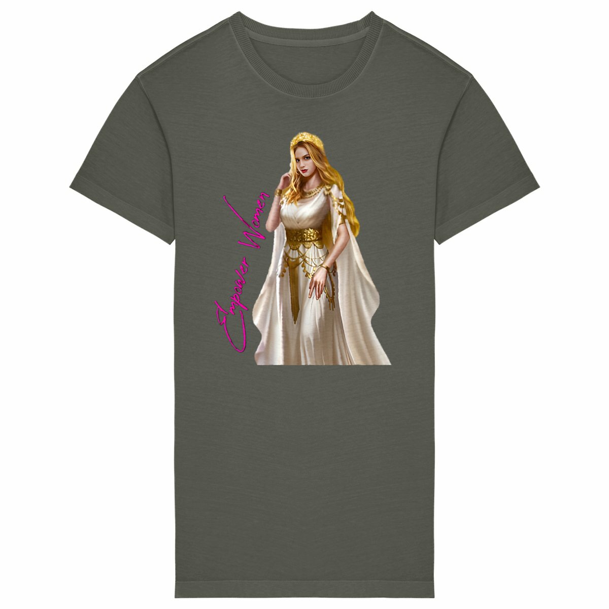 Empower Women Champion Helen Extra Long T-Shirt