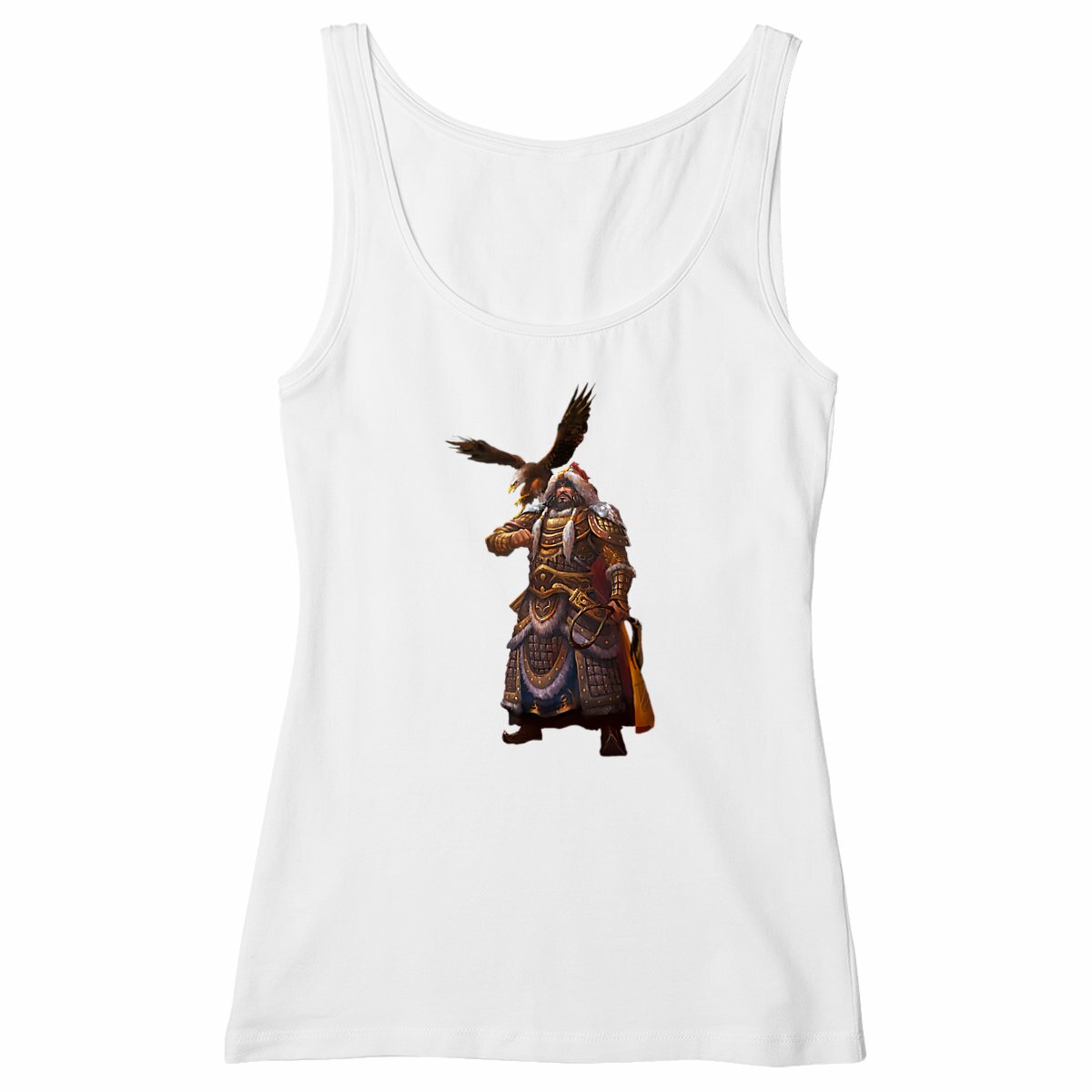 Gaming Addicts With Genghis Slim Fit Tank Top