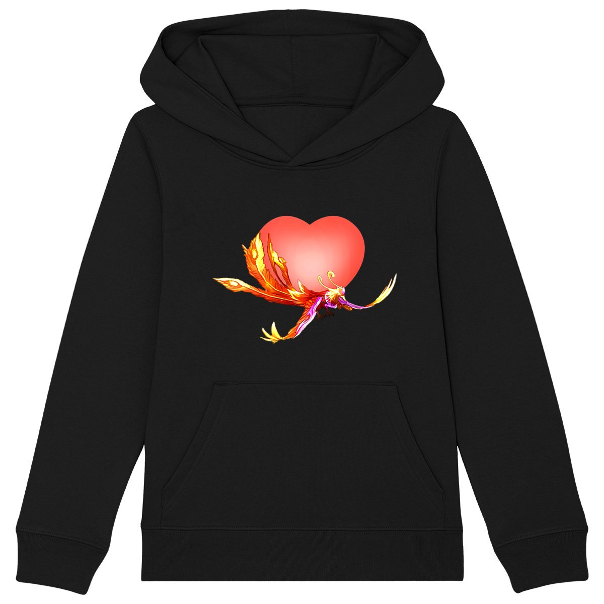 Fearless Phoenix Kid's Heavy Hoodie