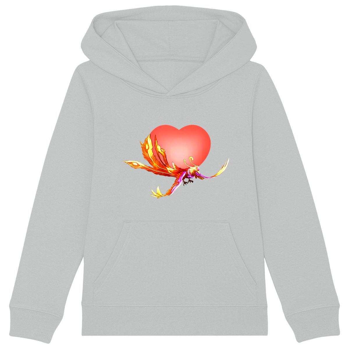 Fearless Phoenix Kid's Heavy Hoodie