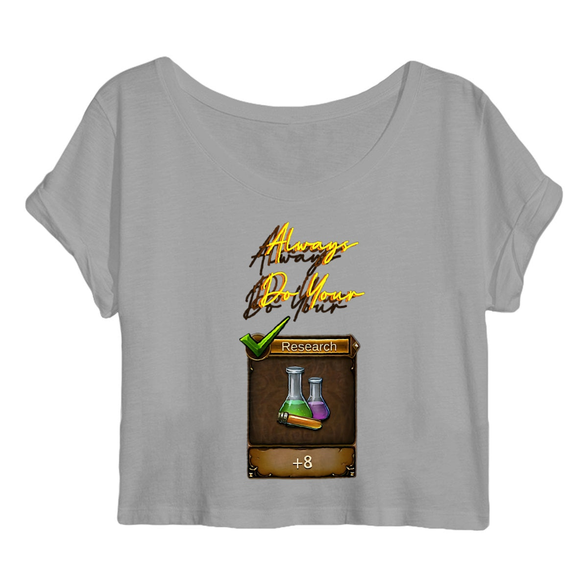 Always Research Crop Top