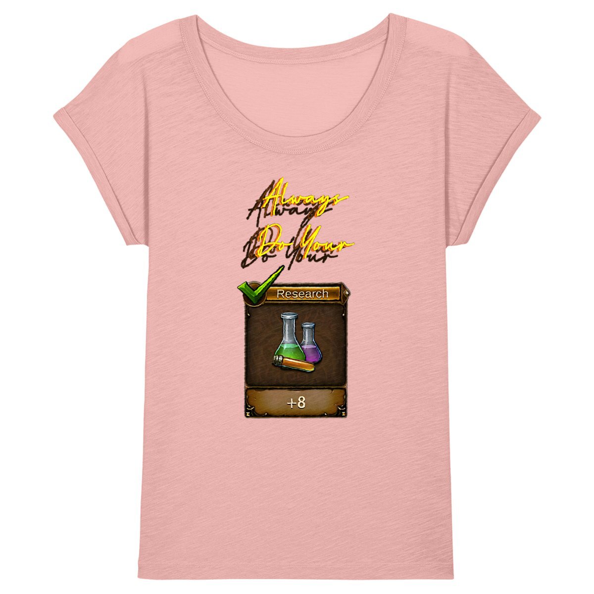 Always Research Half-Sleeve T-Shirt