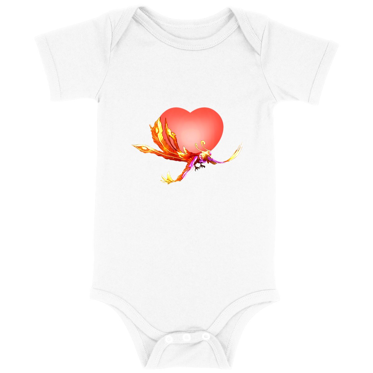 Fearless Phoenix Baby Onesie
