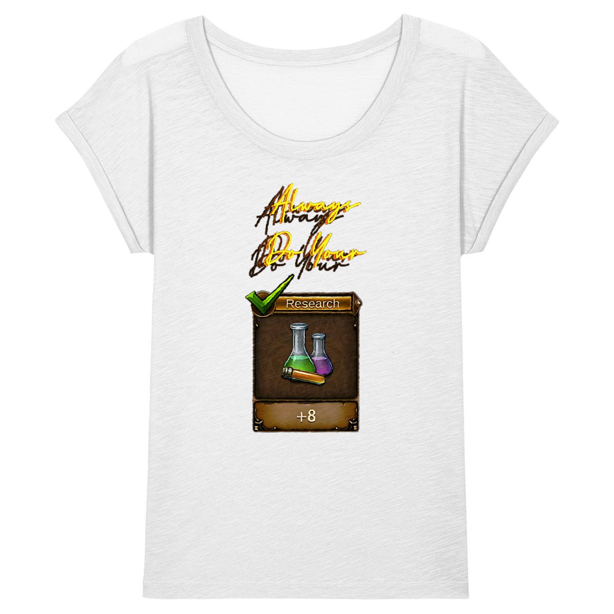 Always Research Half-Sleeve T-Shirt